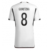 Billige Tyskland Leon Goretzka #8 Hjemmebanetrøje VM 2022 Kort ærmer