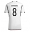 Billige Tyskland Leon Goretzka #8 Hjemmebanetrøje VM 2022 Kort ærmer