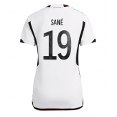 Billige Tyskland Leroy Sane #19 Hjemmebanetrøje Dame VM 2022 Kort ærmer