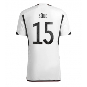 Billige Tyskland Niklas Sule #15 Hjemmebanetrøje VM 2022 Kort ærmer