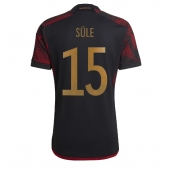 Billige Tyskland Niklas Sule #15 Udebanetrøje VM 2022 Kort ærmer