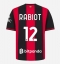 Billige AC Milan Adrien Rabiot #12 Hjemmebanetrøje 2026-27 Kort ærmer