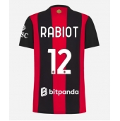Billige AC Milan Adrien Rabiot #12 Hjemmebanetrøje Dame 2026-27 Kort ærmer