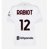 Billige AC Milan Adrien Rabiot #12 Udebanetrøje Dame 2026-27 Kort ærmer