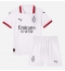 Billige AC Milan Alvaro Morata #7 Udebanetrøje Børn 2024-25 Kort ærmer (+ bukser)