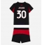 Billige AC Milan Ardon Jashari #30 Hjemmebanetrøje Børn 2025-26 Kort ærmer (+ bukser)