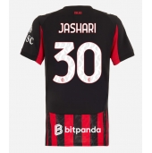 Billige AC Milan Ardon Jashari #30 Hjemmebanetrøje Dame 2025-26 Kort ærmer