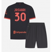 Billige AC Milan Ardon Jashari #30 Tredje trøje Børn 2026-27 Kort ærmer (+ bukser)