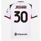 Billige AC Milan Ardon Jashari #30 Udebanetrøje 2025-26 Kort ærmer