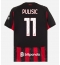 Billige AC Milan Christian Pulisic #11 Hjemmebanetrøje 2025-26 Kort ærmer