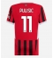Billige AC Milan Christian Pulisic #11 Hjemmebanetrøje Dame 2024-25 Kort ærmer