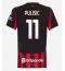 Billige AC Milan Christian Pulisic #11 Hjemmebanetrøje Dame 2025-26 Kort ærmer