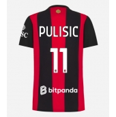 Billige AC Milan Christian Pulisic #11 Hjemmebanetrøje Dame 2026-27 Kort ærmer