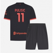Billige AC Milan Christian Pulisic #11 Tredje trøje Børn 2026-27 Kort ærmer (+ bukser)