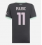 Billige AC Milan Christian Pulisic #11 Tredje trøje Dame 2024-25 Kort ærmer