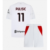 Billige AC Milan Christian Pulisic #11 Udebanetrøje Børn 2026-27 Kort ærmer (+ bukser)