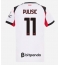 Billige AC Milan Christian Pulisic #11 Udebanetrøje Dame 2025-26 Kort ærmer