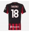 Billige AC Milan Christopher Nkunku #18 Hjemmebanetrøje Dame 2025-26 Kort ærmer