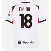 Billige AC Milan Christopher Nkunku #18 Udebanetrøje 2025-26 Kort ærmer