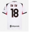 Billige AC Milan Christopher Nkunku #18 Udebanetrøje 2025-26 Kort ærmer