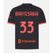 Billige AC Milan Davide Bartesaghi #33 Tredje trøje 2026-27 Kort ærmer