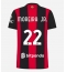 Billige AC Milan Diego Moreira #22 Hjemmebanetrøje Dame 2026-27 Kort ærmer
