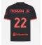 Billige AC Milan Diego Moreira #22 Tredje trøje 2026-27 Kort ærmer
