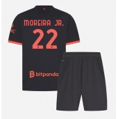 Billige AC Milan Diego Moreira #22 Tredje trøje Børn 2026-27 Kort ærmer (+ bukser)