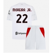 Billige AC Milan Diego Moreira #22 Udebanetrøje Børn 2026-27 Kort ærmer (+ bukser)