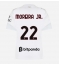 Billige AC Milan Diego Moreira #22 Udebanetrøje Dame 2026-27 Kort ærmer