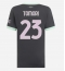 Billige AC Milan Fikayo Tomori #23 Tredje trøje Dame 2024-25 Kort ærmer