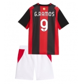 Billige AC Milan Goncalo Ramos #9 Hjemmebanetrøje Børn 2026-27 Kort ærmer (+ bukser)