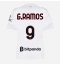 Billige AC Milan Goncalo Ramos #9 Udebanetrøje Dame 2026-27 Kort ærmer