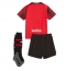 Billige AC Milan Hjemmebanetrøje Børn 2023-24 Kort ærmer (+ bukser)