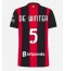 Billige AC Milan Koni De Winter #5 Hjemmebanetrøje Dame 2026-27 Kort ærmer