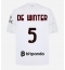 Billige AC Milan Koni De Winter #5 Udebanetrøje 2026-27 Kort ærmer