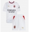 Billige AC Milan Koni De Winter #5 Udebanetrøje Børn 2026-27 Kort ærmer (+ bukser)