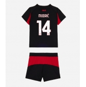 Billige AC Milan Luka Modric #14 Hjemmebanetrøje Børn 2025-26 Kort ærmer (+ bukser)