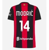 Billige AC Milan Luka Modric #14 Hjemmebanetrøje Dame 2026-27 Kort ærmer
