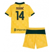 Billige AC Milan Luka Modric #14 Tredje trøje Børn 2025-26 Kort ærmer (+ bukser)