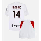 Billige AC Milan Luka Modric #14 Udebanetrøje Børn 2026-27 Kort ærmer (+ bukser)