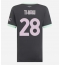 Billige AC Milan Malick Thiaw #28 Tredje trøje Dame 2024-25 Kort ærmer