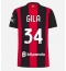 Billige AC Milan Mario Gila #34 Hjemmebanetrøje Dame 2026-27 Kort ærmer