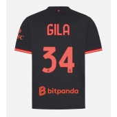 Billige AC Milan Mario Gila #34 Tredje trøje 2026-27 Kort ærmer