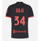 Billige AC Milan Mario Gila #34 Tredje trøje Dame 2026-27 Kort ærmer