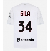 Billige AC Milan Mario Gila #34 Udebanetrøje 2026-27 Kort ærmer