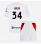 Billige AC Milan Mario Gila #34 Udebanetrøje Børn 2026-27 Kort ærmer (+ bukser)