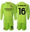 Billige AC Milan Mike Maignan #16 Målmand Tredje trøje Børn 2024-25 Lange ærmer (+ bukser)