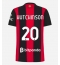Billige AC Milan Omari Hutchinson #20 Hjemmebanetrøje Dame 2026-27 Kort ærmer