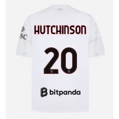 Billige AC Milan Omari Hutchinson #20 Udebanetrøje 2026-27 Kort ærmer